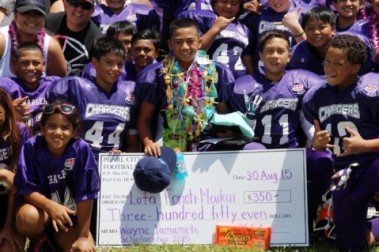 Maximus Lofa Fonoti-Maikui, 2015 Wayne Yamamoto Scholarship Fund Recipient